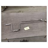 (2) Cushion Cut Wall Saw Wrenches...
