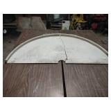Concrete Wall Saw Blade Guard, 54",...