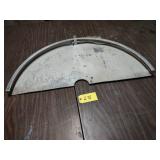 Concrete Wall Saw Blade Guard, 36",...