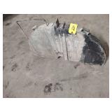 Concrete Slab Saw Blade Guard, 36"...