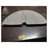 Concrete Wall Saw Blade Guard, 36"...