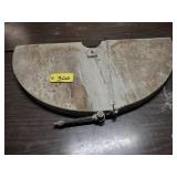 Concrete Slab Saw Blade Guard, 30"...