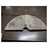Concrete Slab Saw Blade Guard, 30"...