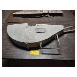 Concrete Slab Saw Blade Guard, 30",...