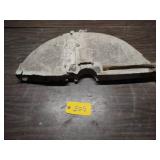 Concrete Slab Saw Blade Guard, 24"...