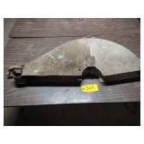 Concrete Slab Saw Blade Guard, 30"...