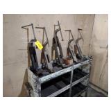 (5) Extended Clamps, 15"-22"...