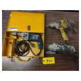 1/2" Impact, Drill, & Grinder...