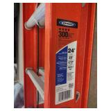 Werner Fiberglass Extension Ladder,...