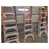 Werner Fiberglass Step Ladder, 6