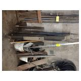 Assorted Metals along the Wall...