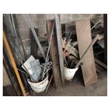 Assorted Metals along the Wall...