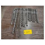 Assorted Carbide Tipped Drill Bits...