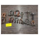 Assorted Clevises & Eye Bolts...