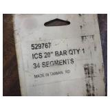 ICS Concrete Chainsaw Bar, 20"...