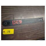 ICS Concrete Chainsaw Bar, 20"...