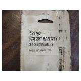ICS Concrete Chainsaw Bar, 20"...