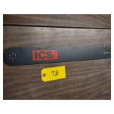 ICS Concrete Chainsaw Bar, 20"...