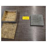 Steel Surface Plate, with Wood Case...