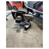 Cut off saw mitre box