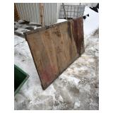 heavy warehouse or shop cart