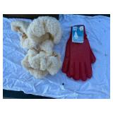 Womens Gloves & Steering Wheel Cover