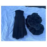 Womens Gloves & Steering Wheel Cover