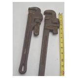 2-14" Pipe Wrenches