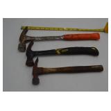 3 Claw Hammers