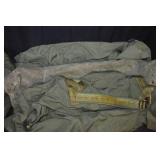 Vintage Army bags and hats