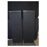 2 Boston Floor Speakers and shelf speaker