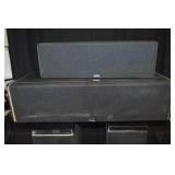 2 Boston Floor Speakers and shelf speaker