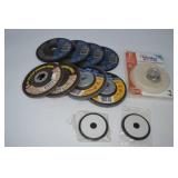 Norton flap grinding wheels
