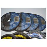 Norton flap grinding wheels