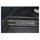 Metal tool box with bike parts