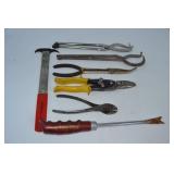 Assorted hand tools