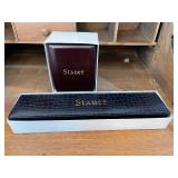 Stauer Wristwatch Set with Two Watches and Extra Leather Strap