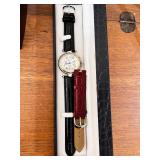 Stauer Wristwatch Set with Two Watches and Extra Leather Strap