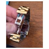 Coach Gold Tone Quartz Watch and Pierre Cardin Gold Tone Quartz Watch with Storage Bags