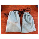 Coach Gold Tone Quartz Watch and Pierre Cardin Gold Tone Quartz Watch with Storage Bags