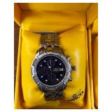 Set of 2 Invicta Stainless Steel Chronograph Watches in Boxes