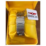 Set of 2 Invicta Stainless Steel Chronograph Watches in Boxes