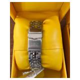 Set of 2 Invicta Stainless Steel Chronograph Watches in Boxes