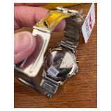 Set of 2 Invicta Stainless Steel Chronograph Watches in Boxes