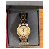 Pair of Designer Quartz Watches by Paolo Gucci and Gucci