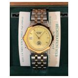 Roven Dino Swiss Max 8010M and Croton Reliance Two Tone Watches in Boxes