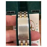 Roven Dino Swiss Max 8010M and Croton Reliance Two Tone Watches in Boxes