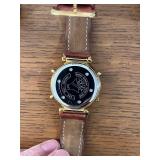 Set of 2 Yema Quartz Chronograph Watches with Leather Bands in Boxes