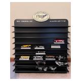 Set of 2 Chevrolet Corvette 50 Years Display Racks with Diecast Models