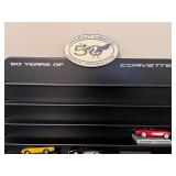Set of 2 Chevrolet Corvette 50 Years Display Racks with Diecast Models